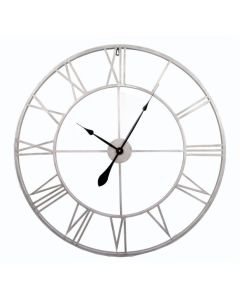 Iron-seinäkello 82 cm harmaa