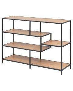 Seaford avohylly 6 tammi-musta 114x35x78cm