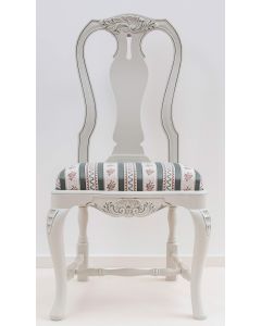 Laitala Talonpoikaisrokokoo tuoli, paljon värejä