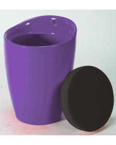 Giselle retro säilytysjakkara, violetti