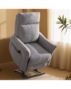 Aarni nostava mekanismituoli, harmaa kangas