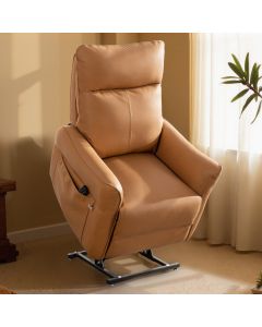 Aarni nostava mekanismituoli, vaaleanruskea nahka