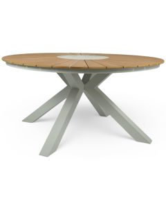 Alanya pyöreä terassipöytä 150 cm, kitti