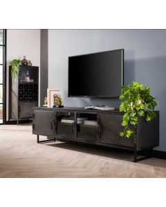 Amsterdam tv-taso 180cm, metallia