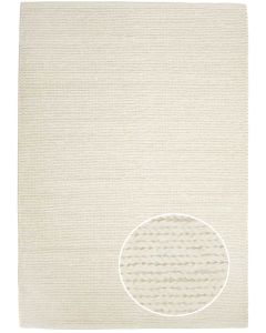 Anna palmikkomatto valkoinen, eri kokoja