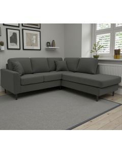 Napue avokulmasohva tummanharmaa