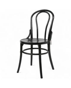 Bistro ruokapöydän tuoli, musta