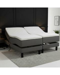 Unico Black-2 moottorisänky 180x200, tummanharmaa