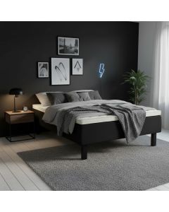 Unico Black-2 runkosänky 120x200, musta
