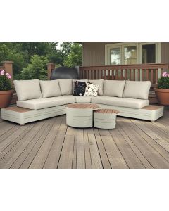 Boho Luxus kulmasohvasetti ulos