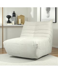 Bono nojatuoli vakosametti, valkoinen