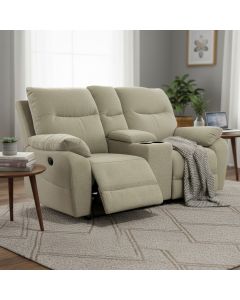 Boston kotiteatterisohva beige sähkömekanismeilla