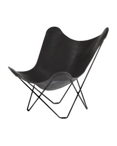 Cuero Lepakkotuoli Pampa Mariposa, Musta