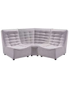 Daytona pieni moduulikulmasohva, vaaleanharmaa