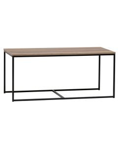 Hiipakka Isla sohvapöytä iso, musta/ vintagetammi