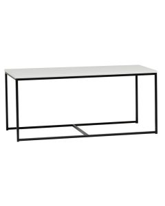 Hiipakka Isla sohvapöytä, iso musta/ valk