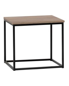 Hiipakka Isla sohvapöytä, pieni musta/ vintagetammi