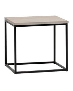 Hiipakka Isla sohvapöytä, pieni musta/ hopeajalava