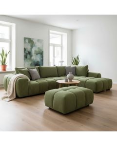 Dumbo Limited avokulmasohva 300x209 cm, vihreä