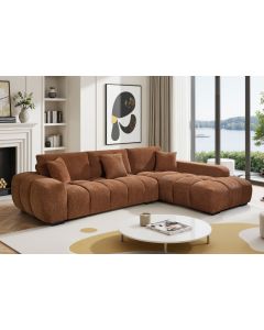 Dumbo avokulmasohva 300x209 cm, oranssi