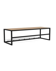 Seaford seinänaulakko tammi-musta 77 cm