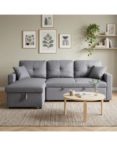 Ella divaanivuodesohva harmaa