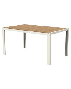 Erika terassipöytä 150x90, vaalea