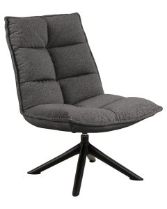 Flow lepotuoli pyörivä, tummanharmaa Monza