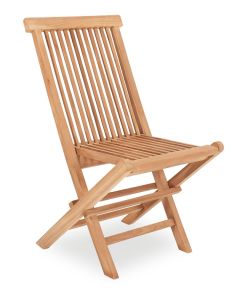 Jaava taittotuoli, tiikkiä