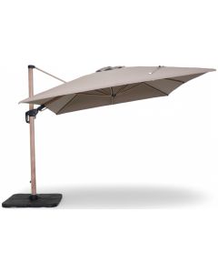 Galaxy Luxus aurinkovarjo 3x4m, vaalea