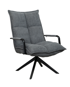 Garna lepotuoli, tummanharmaa