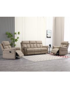 Grand 3+1+1 sohvakalusto mekanismeilla, beige