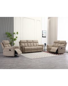 Grand 3+2+1 sohvakalusto mekanismeilla, beige