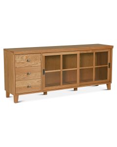 Niemi Gustav TV-taso jaloilla 159 cm, tammi