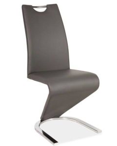 Ruokapöydän tuoli H090, harmaa