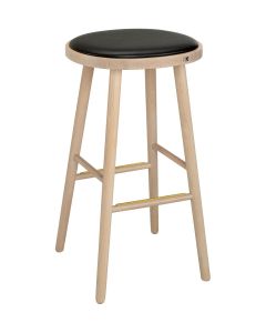 Hans K Colibri baarijakkara 63cm, valkoöljytty tammi