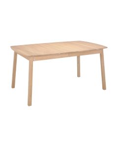 Hans K Verona ruokapöytä 137cm, valkoöljytty tammi