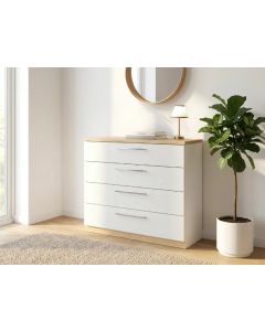 Havi lipasto 4-laatikolla 90cm, eri värejä