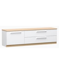 Havi TV-taso 135cm ovella- ja 2 laatikolla, eri värejä
