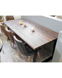 Anttiina Hede ruokapöytä U-metallijalalla 190cm, Classic