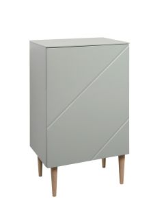 Hiipakka Vilja lipasto 50 cm kaapilla, vihreä