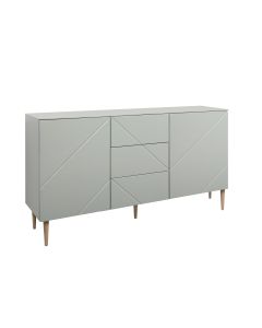 Hiipakka Vilja senkki 150cm 2 ovea ja 3 ltk, vihreä