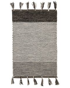 Hilla puuvillamatto, musta