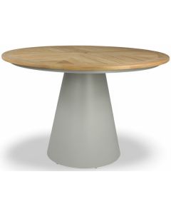 Hugo pyöreä terassipöytä 120 cm, tiikkiä