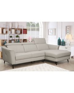 Plaza divaanisohva nahka, Taupe