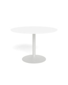 Eira pyöreä ruokapöytä 110cm, valkoinen