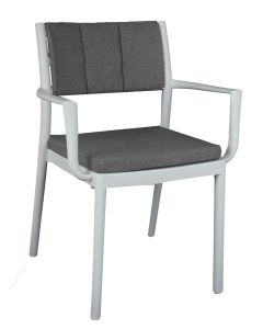 Nicole terassituoli, valkoinen