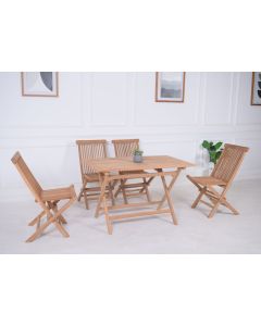 Borneo tiikkipöytä 70x120, tiikki