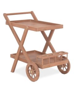 Jaava tarjoiluvaunu, tiikkiä