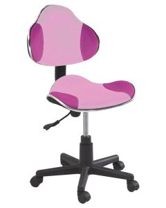 Junnu työtuoli koululaiselle, pinkki